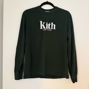 Kith Forest Green Crewneck Tee